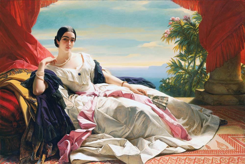 Портрет Леониллы, принцессы Сен-Витгенштейн-Сенской